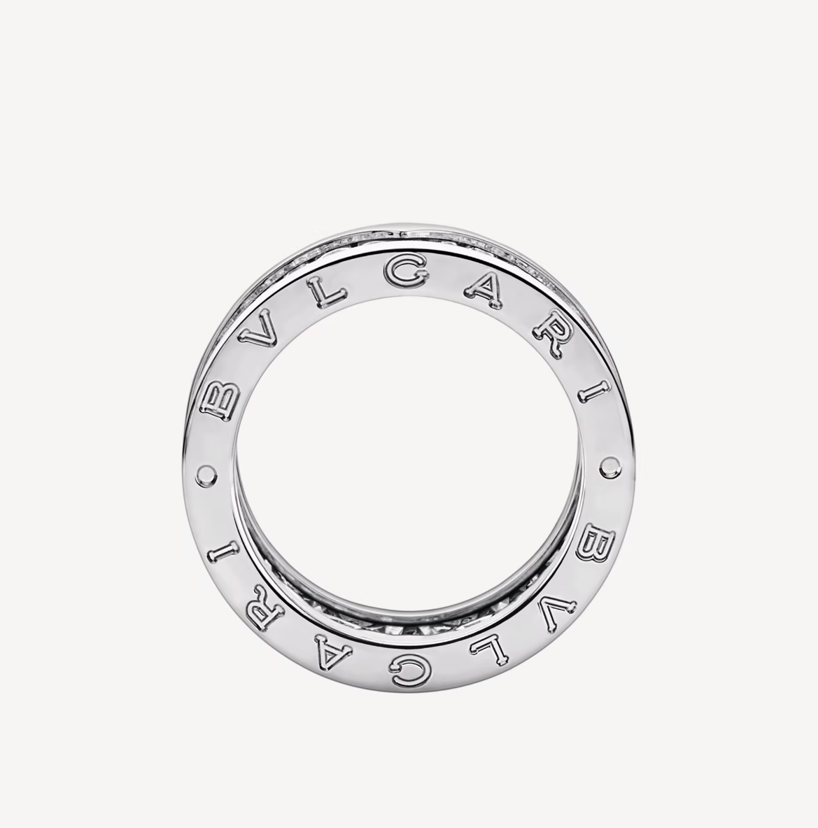 [Revel]ZERO 1 WITH PAVED DIAMONDS ON THE SPIRAL RING