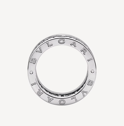 [Revel]ZERO 1 WITH PAVED DIAMONDS ON THE SPIRAL RING