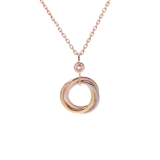 [Revel Jewelry]TRINITY HALSKETTE SILBER GOLD ROSÉGOLD