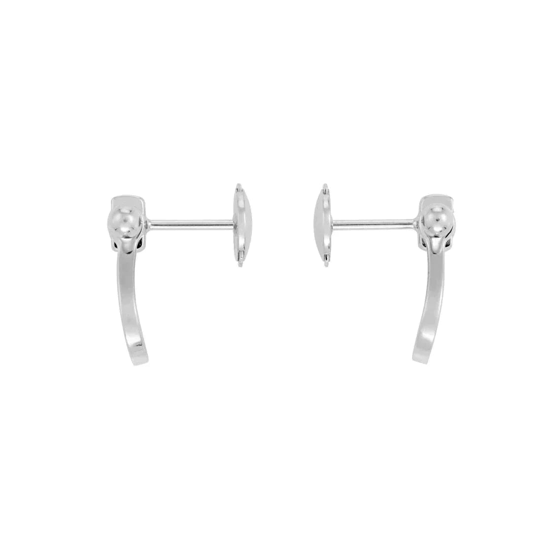 [Revel Jewelry]FORCE 10 FULL DIAMOND STUD EARRINGS MINI MODEL
