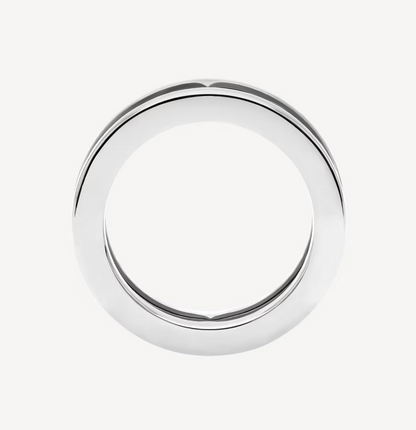 [Revel]ZERO 1 ONE-BAND WITH OPENWORK LOGO SPIRAL RING