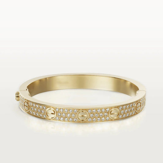 [Revel Jewelry]LOVE BRACELET 6.1MM DIAMOND-PAVED