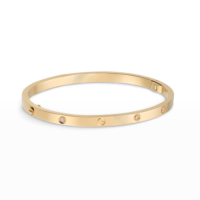 [Revel Jewelry]LOVE BRACELET 3.65MM 6 DIAMONDS