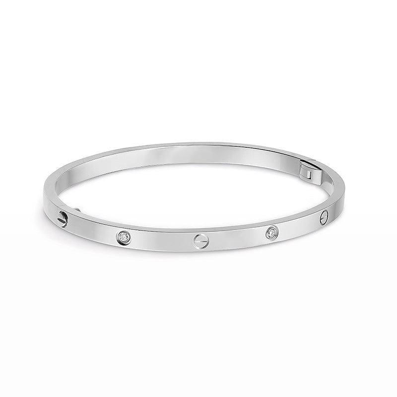[Revel Jewelry]LOVE BRACELET 3.65MM 6 DIAMONDS
