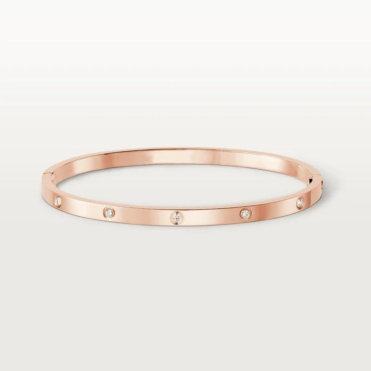[Revel Jewelry]LOVE BRACELET 3.65MM 10 DIAMONDS