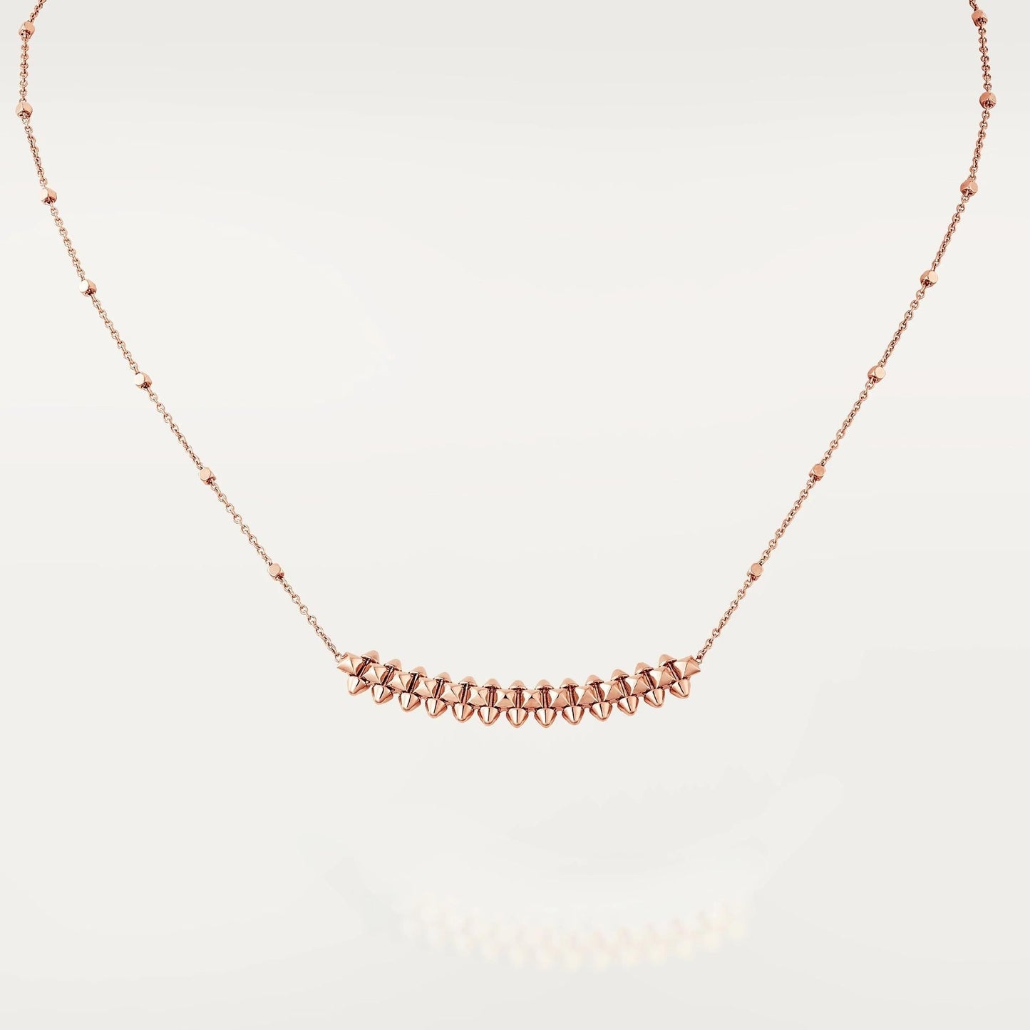 [Revel Jewelry]CLASH HALSKELLER AUS ROSÉGOLD