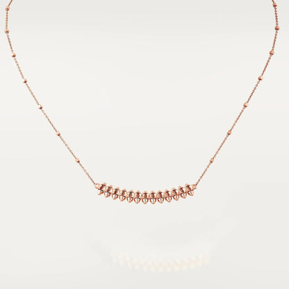 [Revel Jewelry]CLASH HALSKELLER AUS ROSÉGOLD