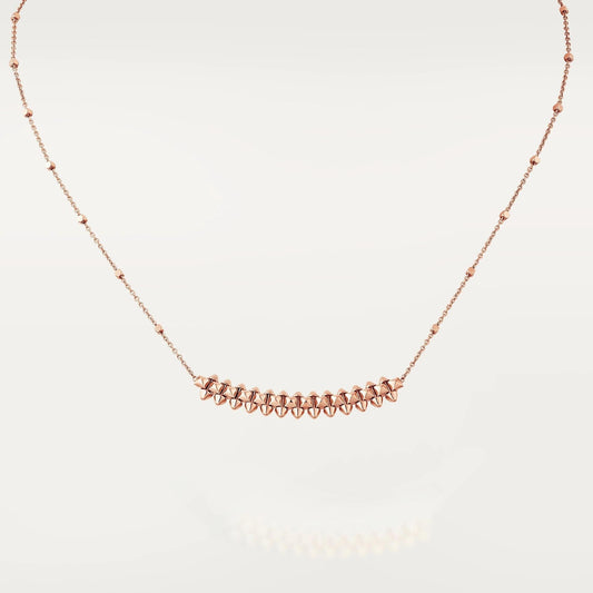 [Revel Jewelry]CLASH HALSKELLER AUS ROSÉGOLD