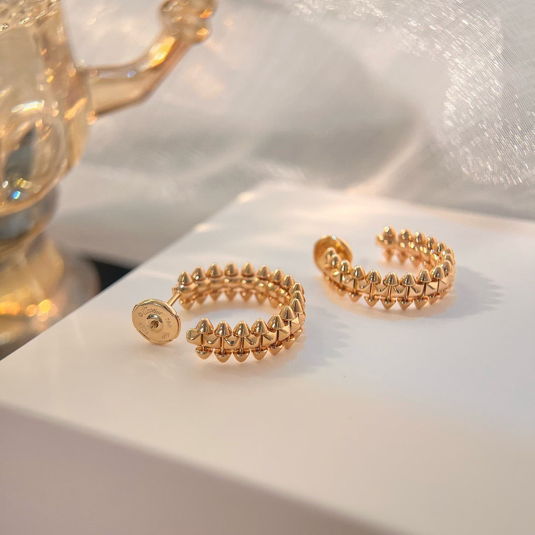 [Revel Jewelry]CLASH SMALL HOOP EARRINGS