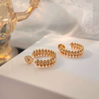 [Revel Jewelry]CLASH SMALL HOOP EARRINGS