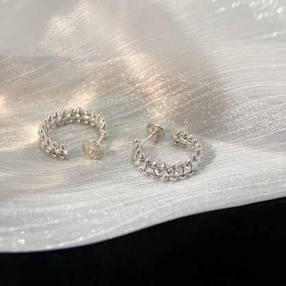[Revel Jewelry]CLASH SMALL HOOP EARRINGS
