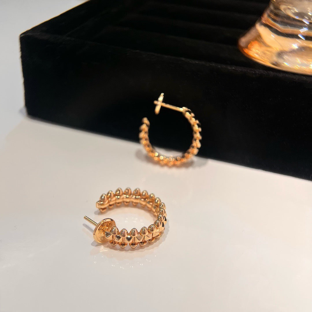[Revel Jewelry]CLASH SMALL HOOP EARRINGS