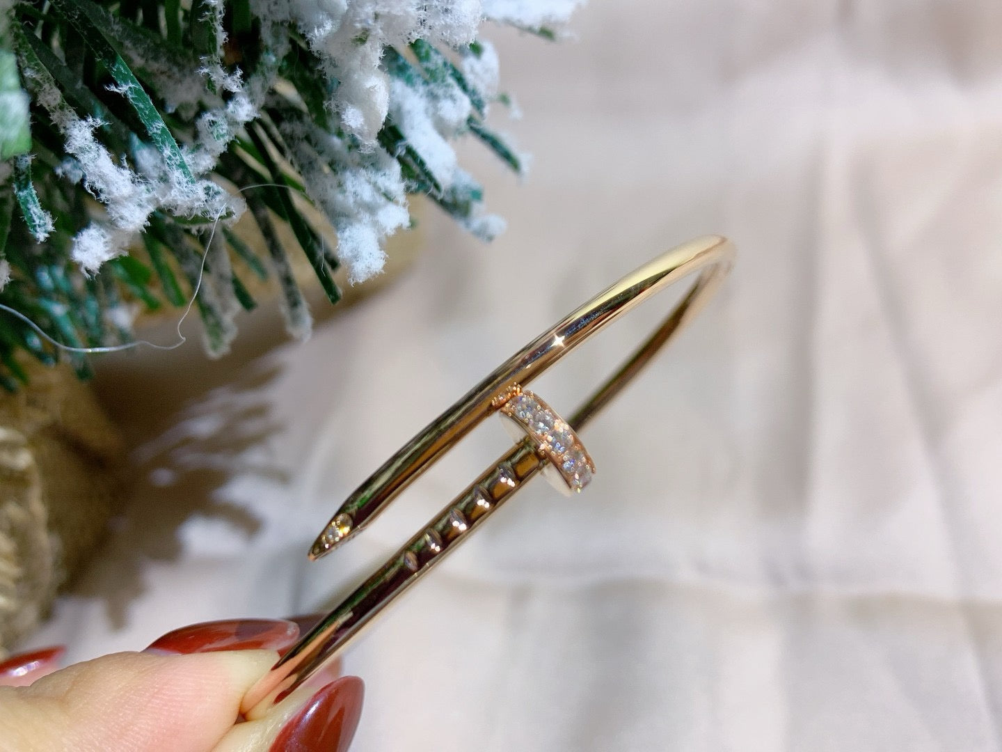 [Revel Jewelry]JUSTE BRACELET 2.5MM DIAMONDS
