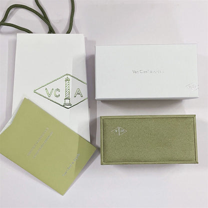[Revel Jewelry]VA クローバー ブレスレット ネックレス リング ボックス ギフトバッグ
