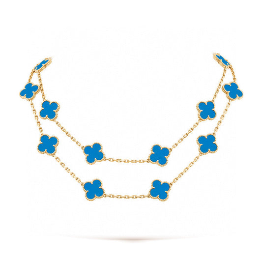 [Revel Jewelry]CLOVER 20 MOTIFS TURQUOISE GOLD