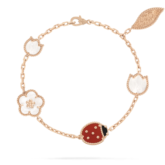 [Revel Jewelry]LUCKY SPRING 5 MOTIF BRACELET
