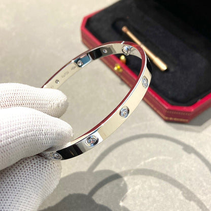 [Revel Jewelry]LOVE BRACELET 6.1MM 10 DIAMONDS