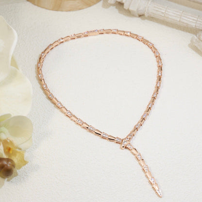 [Revel]BV SERPENTI VIPER SERIES DIAMANTHALSKEHTTE