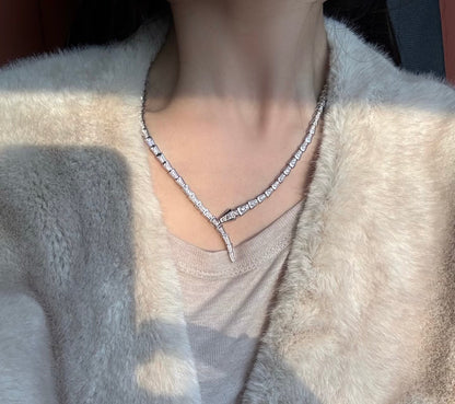 [Revel]BV SERPENTI VIPER SERIES FULL DIAMOND HALSKETTE