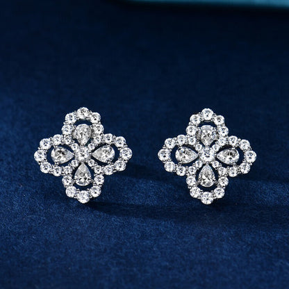 [Revel Jewelry]ループイヤリング フルモチーフ ダイヤモンド 16MM