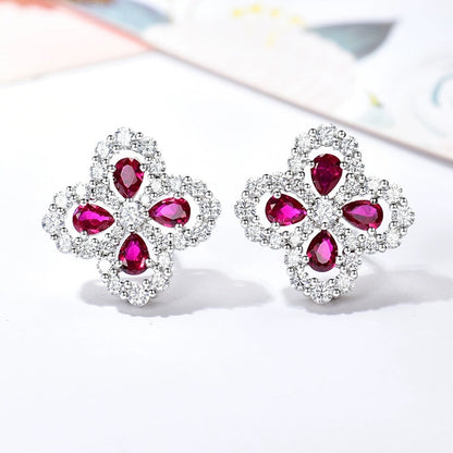 [Revel Jewelry]ループイヤリング フルモチーフ ダイヤモンド 16MM