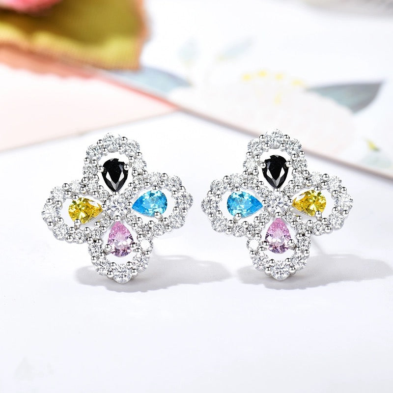 [Revel Jewelry]ループイヤリング フルモチーフ ダイヤモンド 16MM