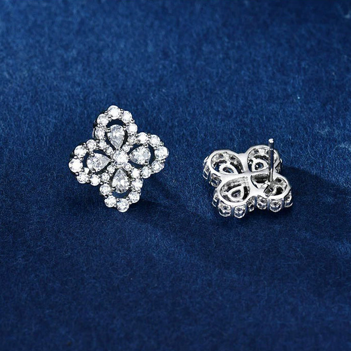 [Revel Jewelry]ループイヤリング フルモチーフ ダイヤモンド 16MM
