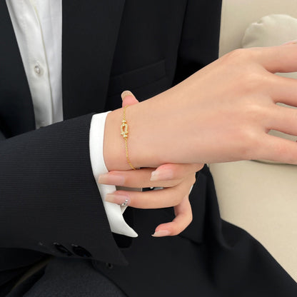 [Revel Jewelry]FORCE 10 SMALL CHAIN BRACELET