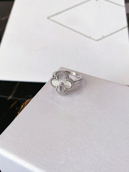 [Revel Jewelry]CLOVER SILVER RING