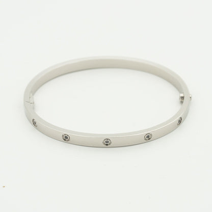 [Revel Jewelry]LOVE BRACELET 3.65MM 10 DIAMONDS