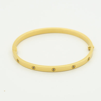 [Revel Jewelry]LOVE BRACELET 3.65MM 10 DIAMONDS