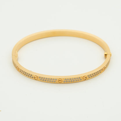 [Revel Jewelry]LOVE BRACELET 3.65MM DIAMOND-PAVED