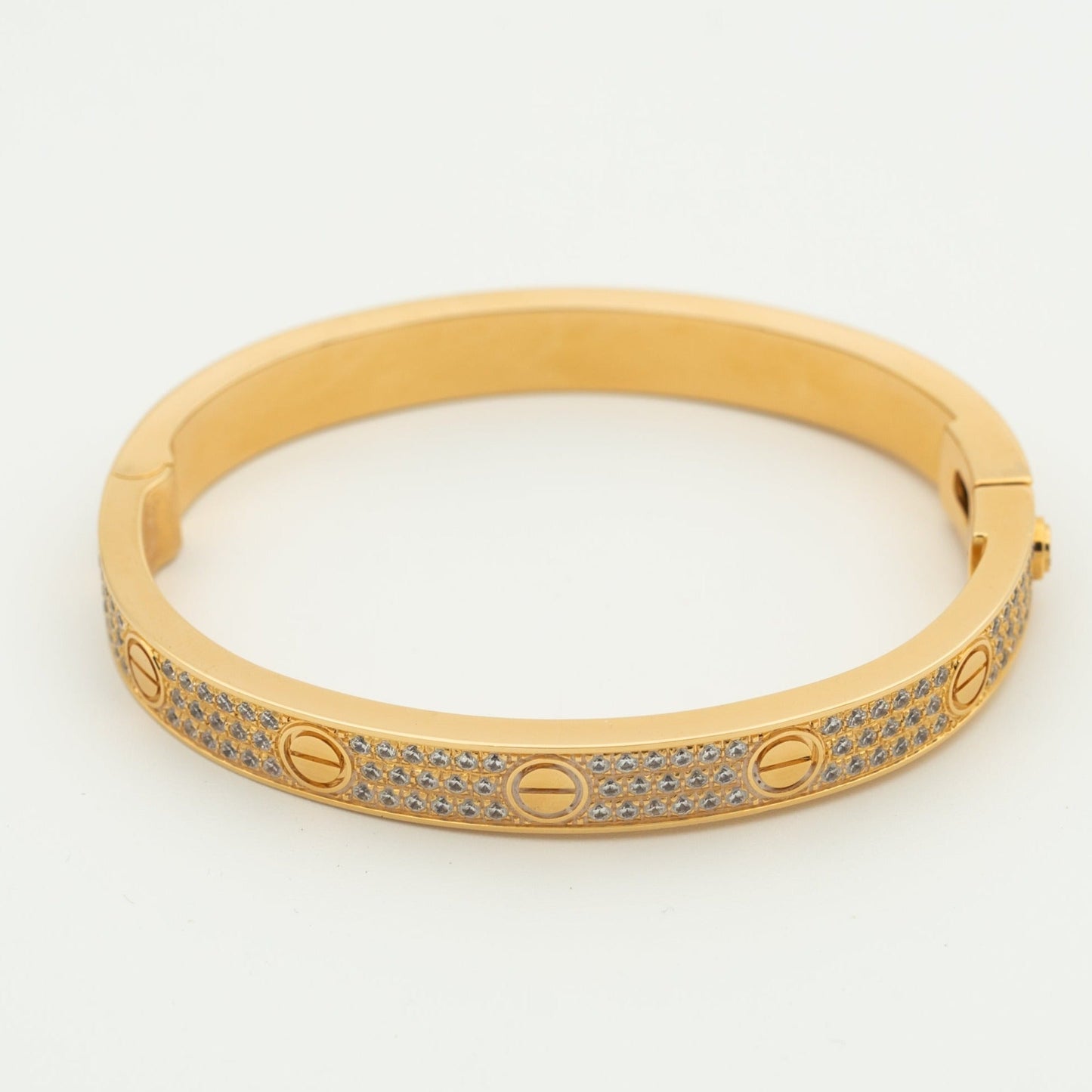 [Revel Jewelry]LOVE BRACELET 6.1MM DIAMOND-PAVED
