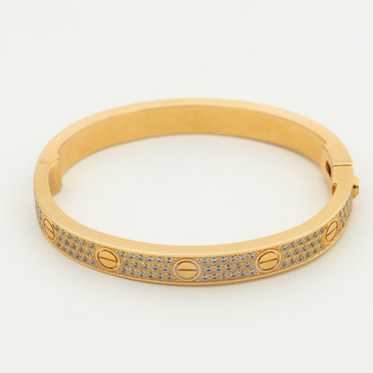 [Revel Jewelry]LOVE BRACELET 6.1MM DIAMOND-PAVED