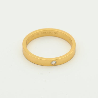 [Revel Jewelry]LOVE RING 4MM 1 DIAMOND