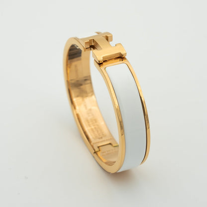 [Revel Jewelry]H WHITE BRACELET