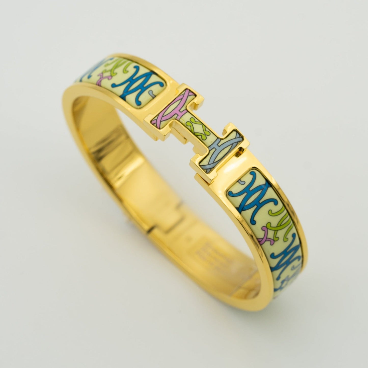 [Revel Jewelry]H BRACELET BEIGE MULTICOLOR