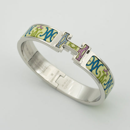 [Revel Jewelry]H BRACELET BEIGE MULTICOLOR