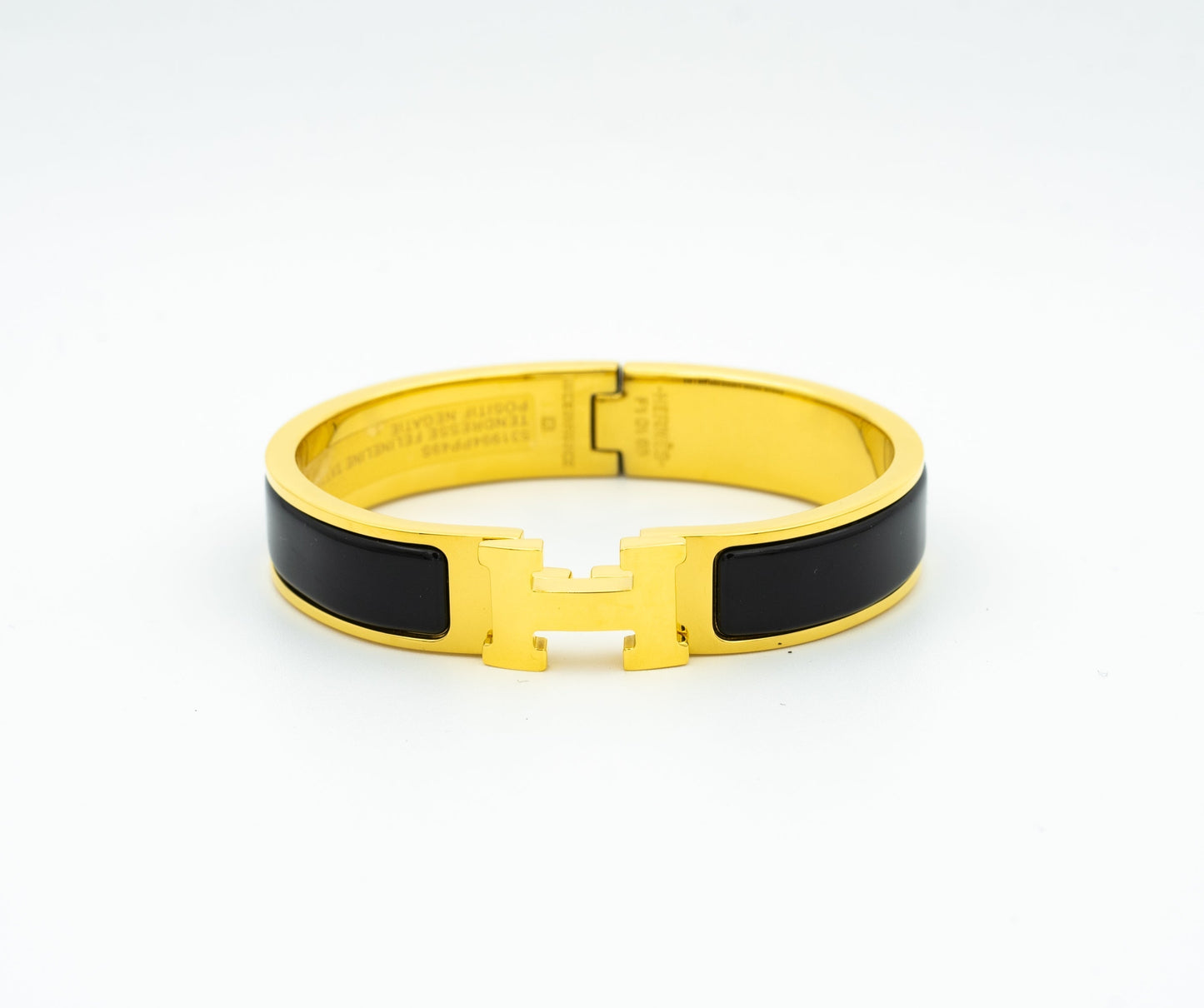 [Revel Jewelry]H BLACK BRACELET