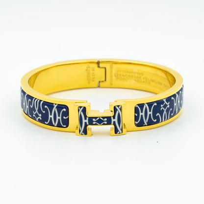 [Revel Jewelry]H BRACELET BLACK MULTICOLOR