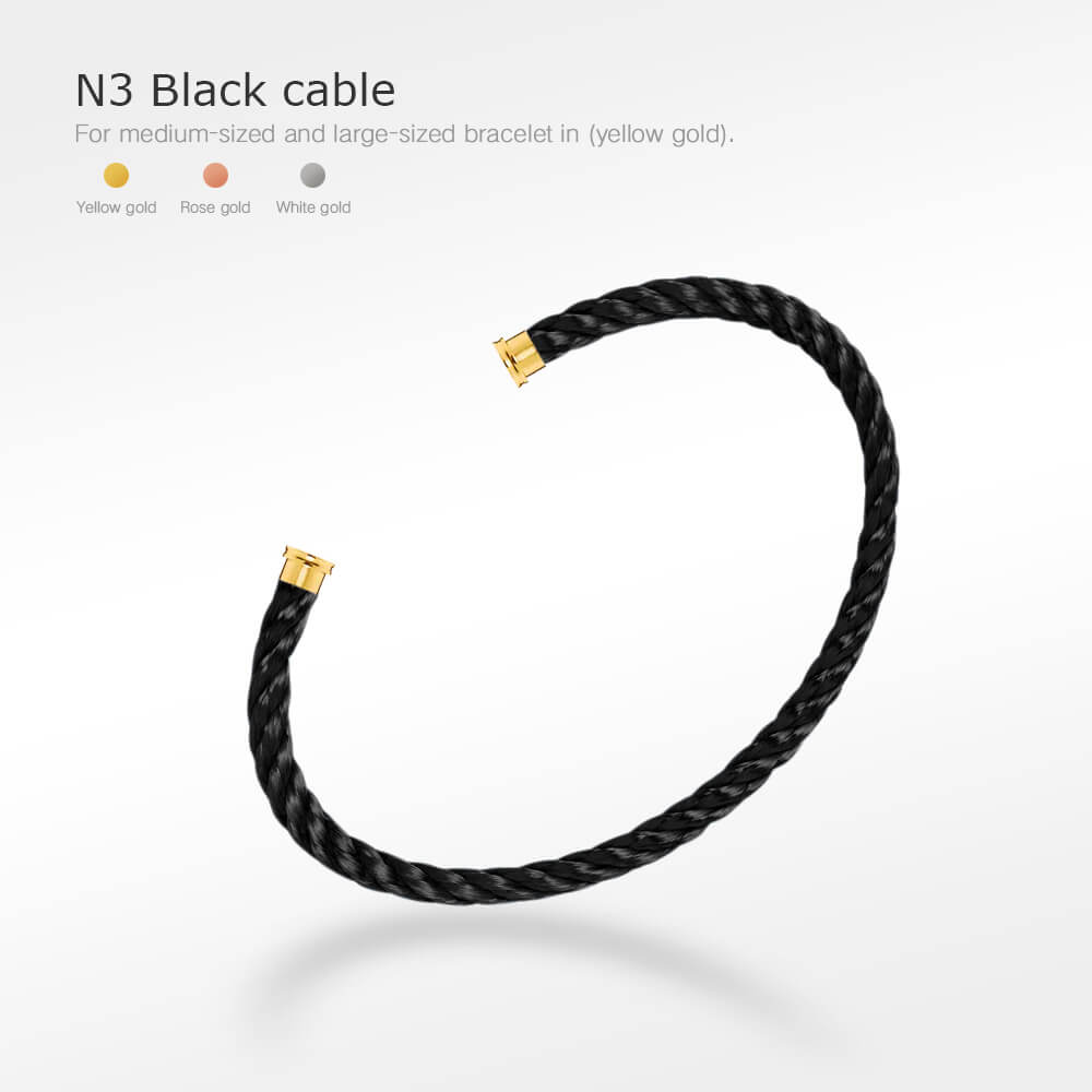 [Revel Jewelry]FORCE SERIES BRACELET CABLES 50 CHOICES (DIY SELECTION)