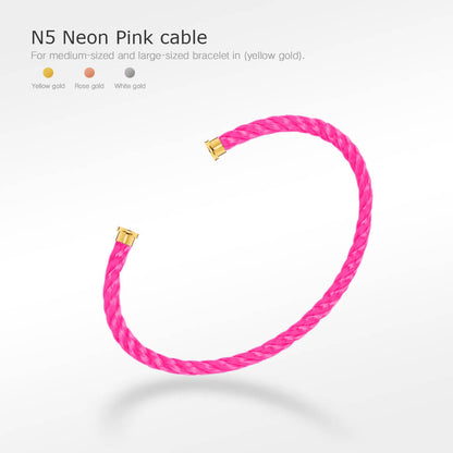 [Revel Jewelry]FORCE SERIES BRACELET CABLES 50 CHOICES (DIY SELECTION)