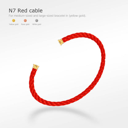 [Revel Jewelry]FORCE SERIES BRACELET CABLES 50 CHOICES (DIY SELECTION)