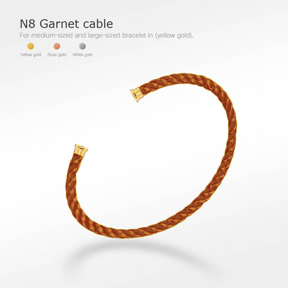 [Revel Jewelry]FORCE SERIES BRACELET CABLES 50 CHOICES (DIY SELECTION)