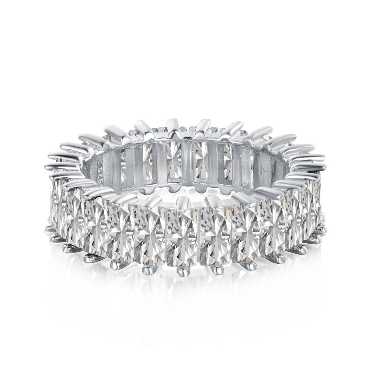 [Revel Jewelry]Unique Colorful Radiant Cut RIng