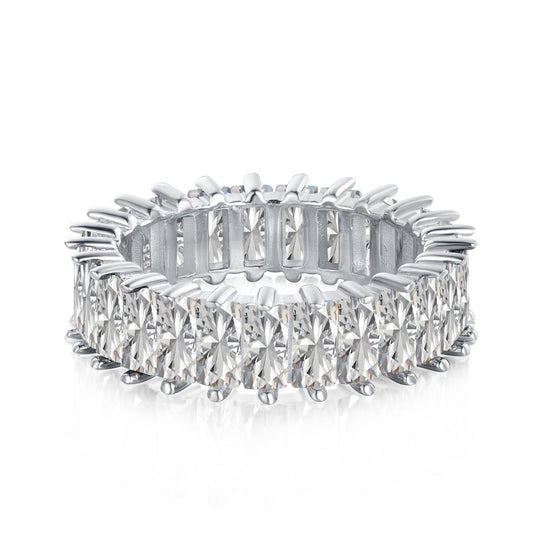 [Revel Jewelry]Unique Colorful Radiant Cut RIng