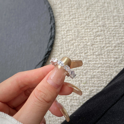 [Revel Jewelry]Exquisite Pear Cut Tennis Ring