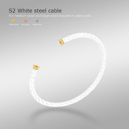 [Revel Jewelry]FORCE SERIES BRACELET CABLES 50 CHOICES (DIY SELECTION)