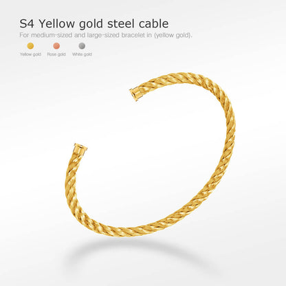 [Revel Jewelry]FORCE SERIES BRACELET CABLES 50 CHOICES (DIY SELECTION)