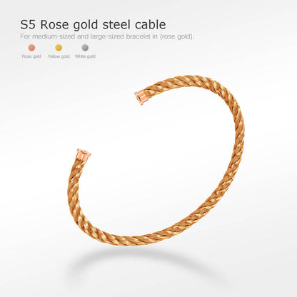 [Revel Jewelry]FORCE SERIES BRACELET CABLES 50 CHOICES (DIY SELECTION)